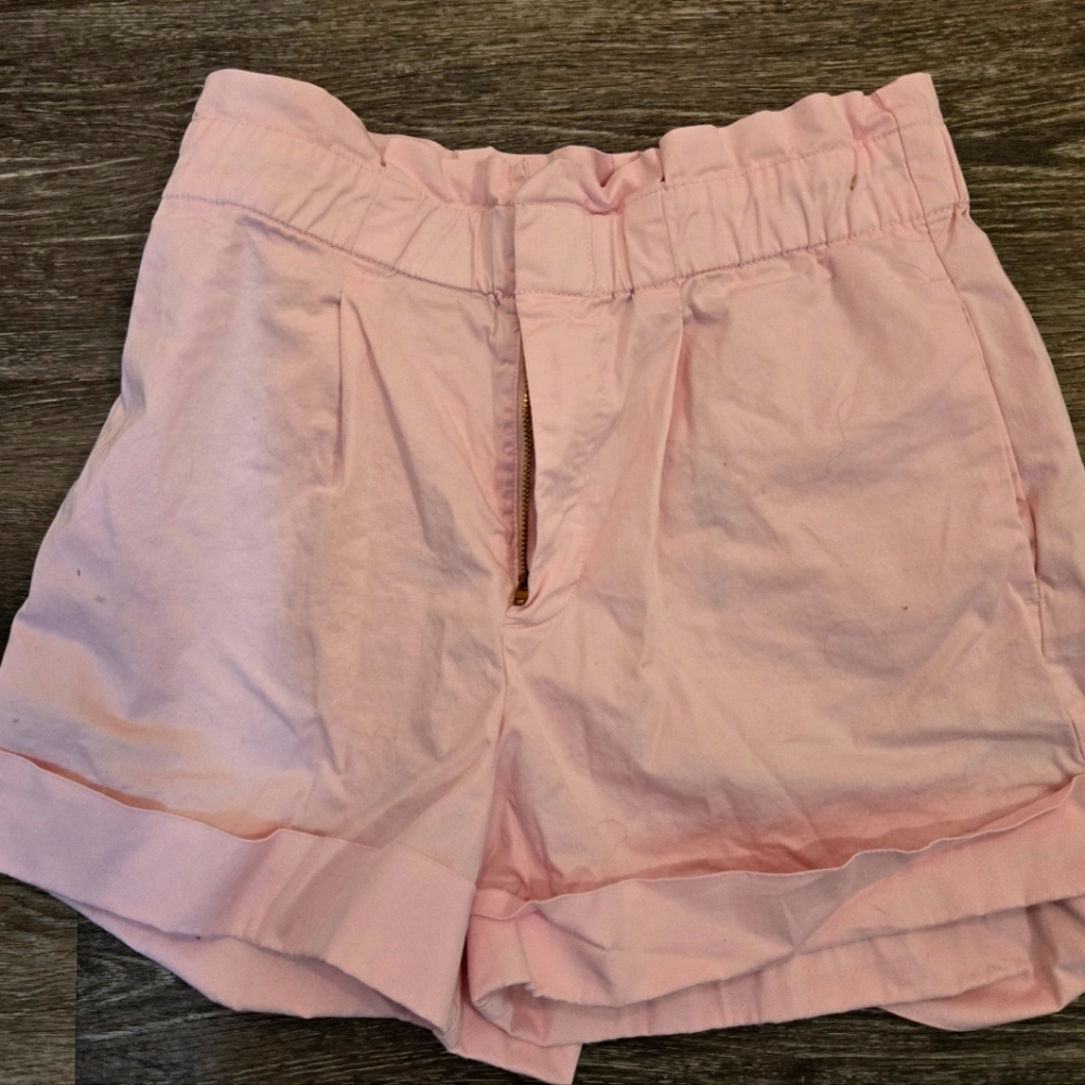 JCrew paper bag shorts